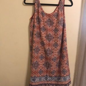 Light material shift dress